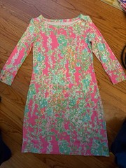 Lilly Pulitzer Dress NWOT. Size XS. 93% rayon 7% spandex.