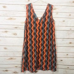 Halogen Sleeveless Side Zip Loose A-Line Dress Size M