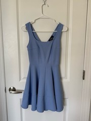Lulus Home Before Daylight Periwinkle Dress