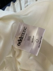 Odd Muse the ultimate strapless mini dress white XXL bnwt