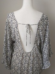 Eberjey Anthropologie Ruffled Swim Cover Up Dress S Resort Wear Vacation