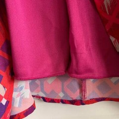 Everly Large Sleeveless Geometric Print Swing Dress