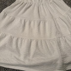 Rolla Costa Size Small White Junior Flowy Short Sleeve Dress