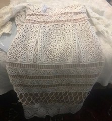 MINISTRY OF STYLE Night Traveller Dress Ivory RRP $395 Size:10 or 8 Buyer Pick