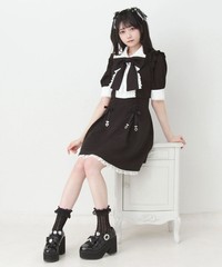 Thanksgiving Sale Target Set Up Bow Tie Ribbon Dress Jirai New