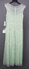 Adrianna Papell Embellished Sleeveless Midi Dress MSRP $329 # 14B 2480 Blm