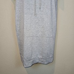 Brigitte Brianna Hooded Sweatshirt Dress S Lightweight Athleisure Comfy Casual