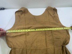 NWT $395 VINCE. Cross Back Dress Plus Size XXXL Viscose Stretch Mosswood NEW