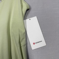 Lululemon Women&rsquo;s Open-Back Midi Dress Size 10 Dewy Green Sleeveless Stretch