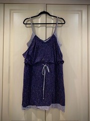 MARC JACOBS Polkadot Layered Dress SIZE SMALL / UK8