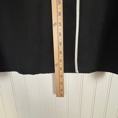 Mare Mare Linen Asymmetric Button Mini Dress SMALL Preppy Coastal Anthropologie