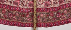Love The Label Peasant Dress Floral Boho Sheer Lined Tassels Womens Large Pink