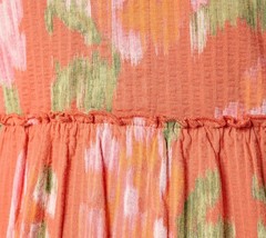 Anybody Daydreamer Knit Maxi Dress Paprika Floral M New