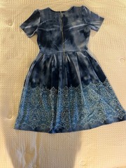 LuLaRoe Women&rsquo;s Short Sleeve Dress Size XL Blue