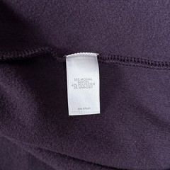 J Jill Fit Hoodie Dress Womens Medium Dark Purple Modal Blend Athleisure