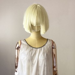 Diesel Silk Sheer Asymmetrical Dress in White with Navy and Red Accents