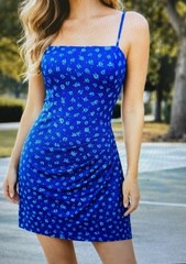 French Connection Aura Whisper Floral Faux Wrap Sundress 6 NWT