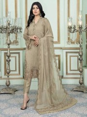 BANAFSH EMBRIODERED LUXURY CHIFFON BY || NOOR&rsquo;S |