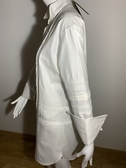 Burberry White Macrame Lace Dress UK10 New