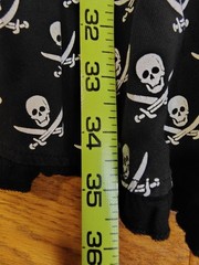 SOURPUSS Halloween Dress Pirate Skull Sailor Size XL