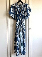 Deborah Brett X Wyse London Terra Midi Tie Dye Dress Size L