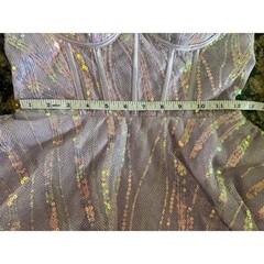 Say Yes to Prom Lavender Sequin Corset Mini Dress. Size 0