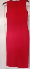 Lulus Casual Medium- weight In The Suite Dreams Red Bodycon Midi Dress SIZE M