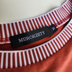 MEROKEETY Women&rsquo;s Stretch Sleeveless Pocketed Dress Shift Rusty Orange Rayon M