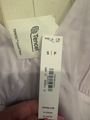 Victoria’s Secret PINK Satin Mini Slip Dress Sz S Lavender Ruffles Side Zip NWT