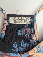 Free People Women&rsquo;s Size S/P Through The Vine Maxi Dress Boho Whimsical