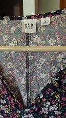 GAP Multicolor Floral V-Neck Short Sleeve Shift Short Dress Women’s S