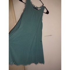 Altar’d State ~ Turquoise Fringe Boho Hippie Dress ~ Size Small