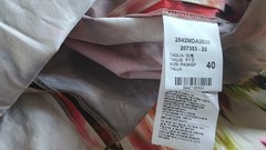 Designer MSGM Mini Dress Multicoloured UK Size 8/IT 40 BNWT Made In Italy