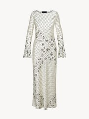 Realisation Par 2026 Silk Bias-Cut Floral Maxi Dress Resort Vacation New