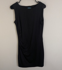 J. McLaughlin Dress Women&rsquo;s Medium Black Sleeveless Stretch Nylon