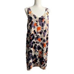 Cabi Size Medium Printed Sleeveless Dress Adjustable Strap Lightweight Shift