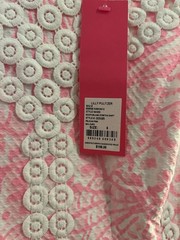 NWT Lilly Pulitzer MACFARLANE STRETCH SHIFT DRESS Pelican Pink Sea Cups Sz 6🪸