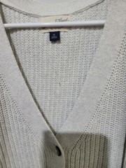 SIZE MEDIUM Ivory Sweater Vest