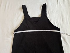 Shein Black Mini Dress M Y2K Basic Minimalist Coquette Soft Girl 90s