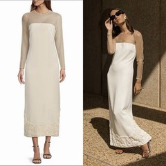 NWT Antonio Melani x Elizabeth Damrich Babe Mesh Crepe Soutache Dress, Size 2