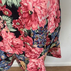 KEEPSAKE The Label Black Hydrangea Runaway Off The Shoulder Mini Dress-6-NWT