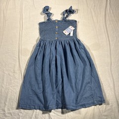 Madison Grey Denim Dress Medium NWT