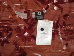 New Mango Moon Hawaiian Dress XL Floral Sleeveless Rayon Shift