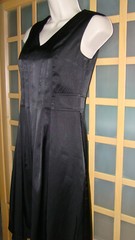 Kyra Black Sleeveless A-Line Pleated Dress Size XS Flattering Fit