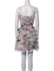 CHANEL RUNWAY Gorgeous Net Ruffle Layered Sexy Feminine Dress 38!!