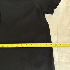 Pomander Place Tuckernuck Black Stretch Knit Polo Dress Size XXL Preppy Classic