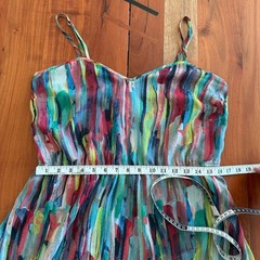Jack by BB Dakota Multicolor Brushstroke Strap Maxi Dress