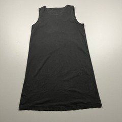 Patagonia Shift Dress Womens Medium Black Organic Cotton Sleeveless Knit Stretch