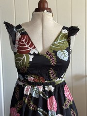 BODEN ANDREA 100% COTTON FRILL SLEEVE MAXI DRESS RRP £130 – SIZE 10