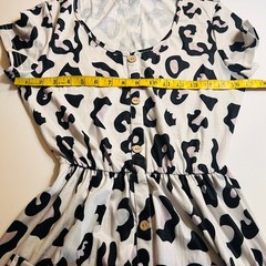 Ouges Animal Print Dress Size S Small NWT
